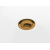 Wanna przyścienna wolnostojąca Corsan E030 Mono 160 cm z szeroką krawędzią i wykończeniem różowe złoto