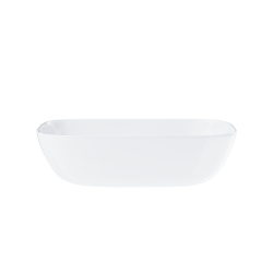 Wolnostojąca umywalka nablatowa Corsan 649919 prostokątna biała 50 x 39,5 x 14 cm