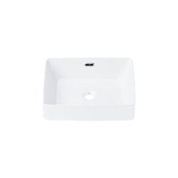 Wolnostojąca umywalka nablatowa Corsan 649957 prostokątna biała 40 x 30 x 16 cm