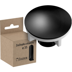 Zaślepka do otworu pod baterię pure carbon mat