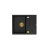 Zlewozmywak kuchenny granitowy MORGAN 116 Very Black czarny mat+ syfon złoty PUSH 2 OPEN QUADRON