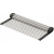 Rollmata zwijana do zlewozmywaka stalowa 380 x 320 mm czarny sylikon