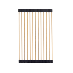 Ociekarka PVD SZAMPAN zwijana do naczyń 410x258 mm 13 prętów mata na zlew Ruvetti