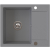 SIGNUM 120 Zlew granitowy Szary 59×50x 21 cm Syfon Gratis