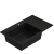 AXEL 160 K Czarny Full Black– zlewozmywak granitowy, 790×500 Syfon Gratis