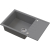 AXEL 160 XL Szary– zlewozmywak granitowy, 780×500 Syfon Gratis