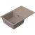 SIGNUM 160 Zlew granitowy Beżowy 79×50x 21 cm Syfon Gratis