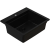 ABSOL 60 Czarny Full black zlewozmywak granitowy, 56×50x21,5cm Syfon Gratis Akcesoria